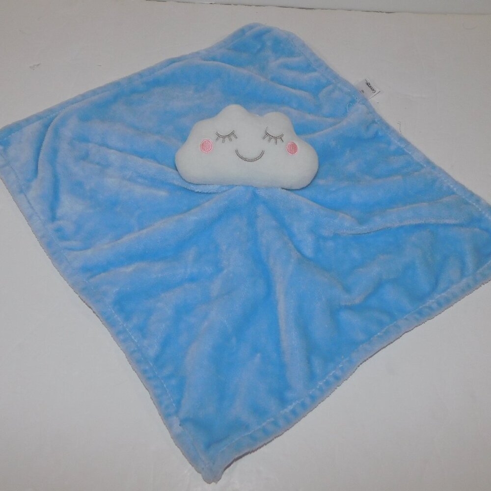 George Blue White cloud Plush Security Blanket Baby Lovey nunu Soother